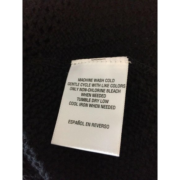 Style & Co. NEW Black Women's Size XS Open Front - Picture 7 of 7